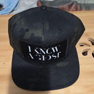 The Classic Black Camouflage Cap